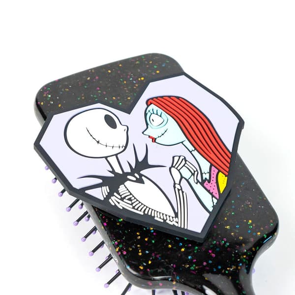Nightmare Before Christmas Jack & Sally hårborste för barn