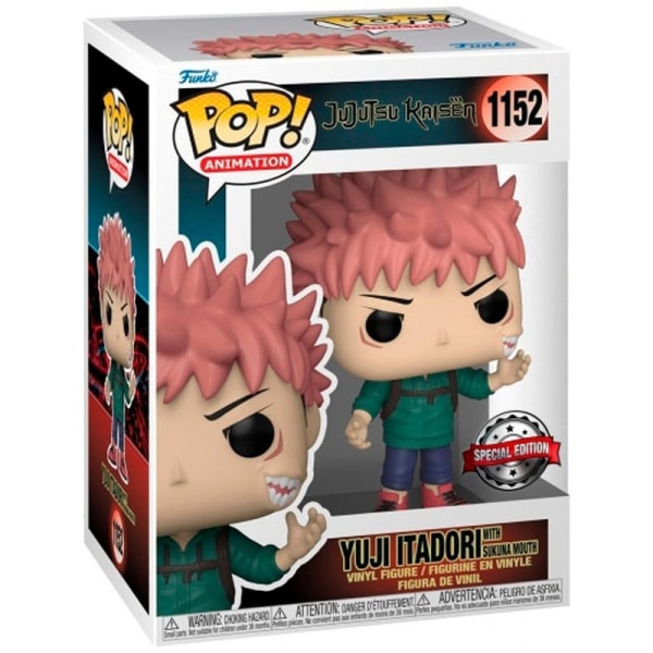 POP-hahmo Jujutsu Kaisen Itadori Exclusive Jujutsu Kaisen Itadori Exclusive