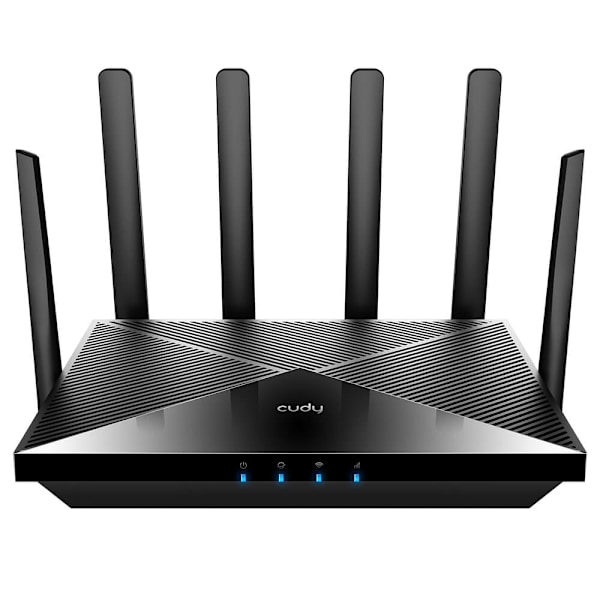 CUDY 4G Router LT18 Cat 18 AX1800 Gigabit Dual-SIM Sort
