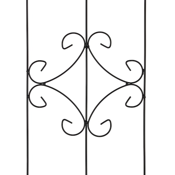 Trellis 180 cm sæt af 2 sorte