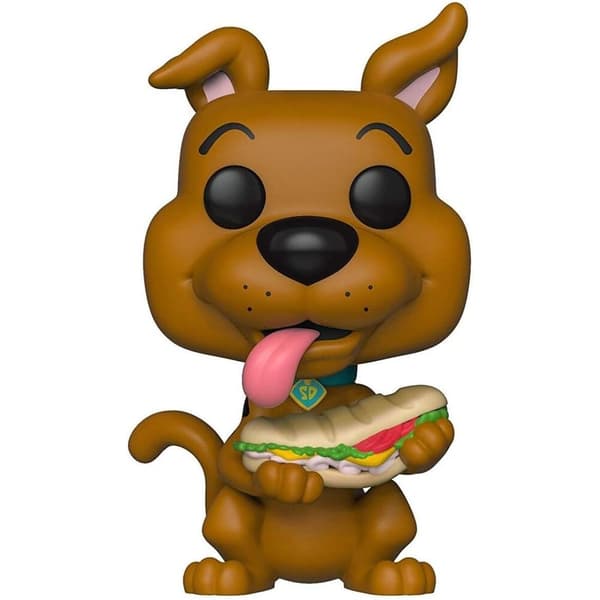 Scooby Doo popfigur med smörgås samlarleksak