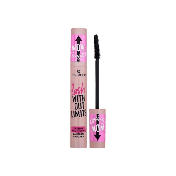 Essence - Lash Without Limits Extreme Lengthening & Volume Mascara 01 Ultra Black - For Women, 13 ml