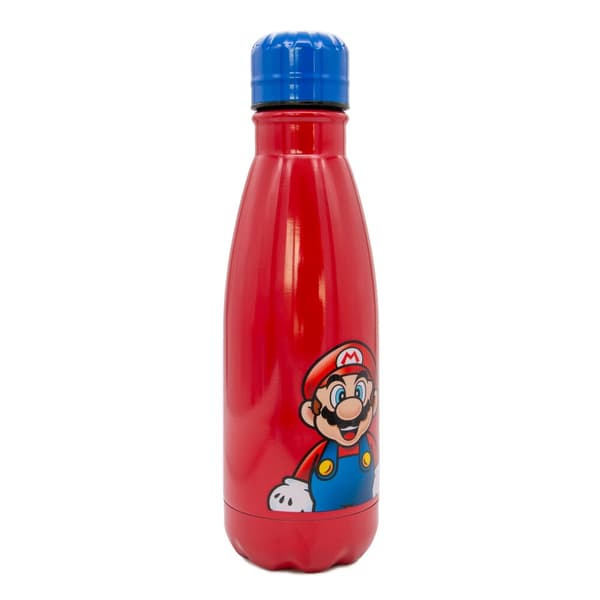 Super Mario Bros. Ruostumattomasta teräksestä valmistettu pullo 500 ml