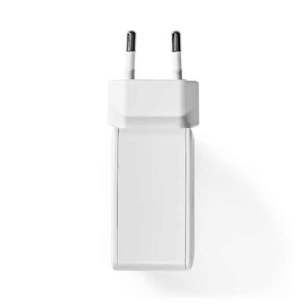 Väggladdare | 24 W | Snabbladdnings funktion | 4x 2.4 A | Antal utgångar: 4 | 4x USB-A | Utan kabel | Single Voltage Output