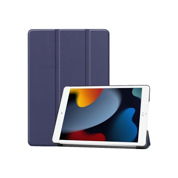 CoreParts - Foldbart tablet etui - tri-fold hjul - mørkeblå