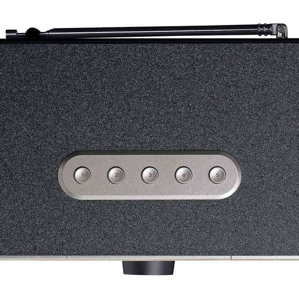 Stereo DAB+ FM-radio med Bluetooth® Sort
