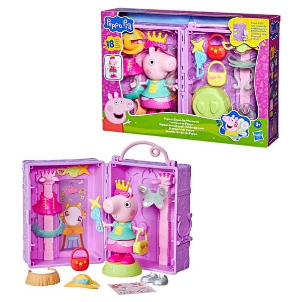 Peppa Pig -pukeutumisvaatesetti asusteilla