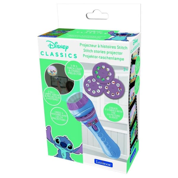Disney Stitch -projektorin taskulamppu