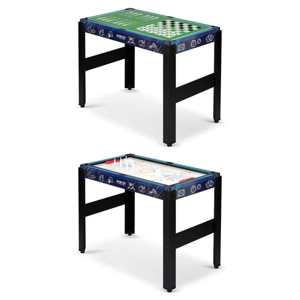 Multispillebord 12i1 106x59x90 cm NS-801 sort