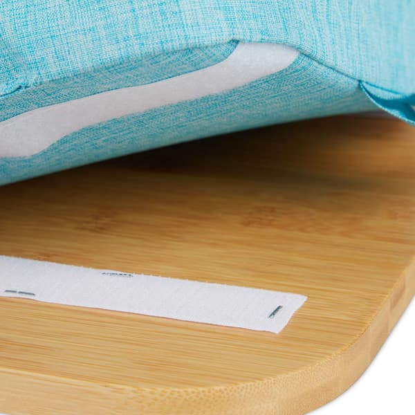 Blå Lapdesk med bambusbakke