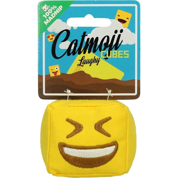 Emoji Cat Cube Laughy (med MadNip)