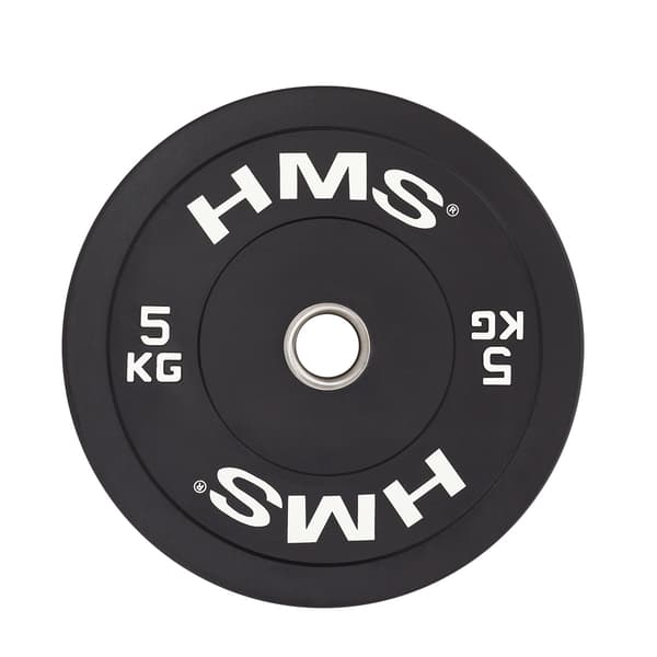 Sort Olympic Bumper Plate, 5 kg