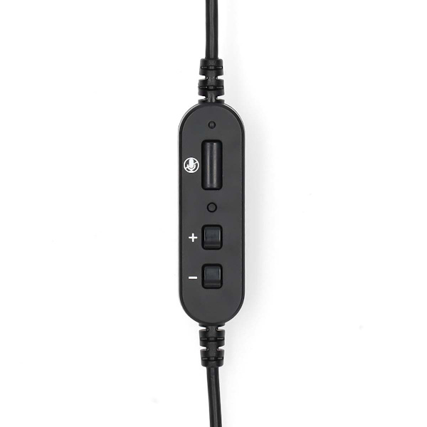PC-headset | In-Ear-Kuulokkeet | Mono | USB Type-A / USB Type-C™ | Kokoontaitettava Mikrofoni | Harmaa / Musta