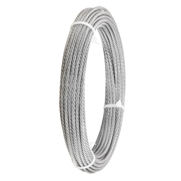 316 rustfrit stålwiresæt, 3,2 mm x 12,2 m