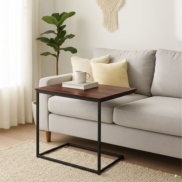 C-formet sidebord – Pladsbesparende, alsidigt design