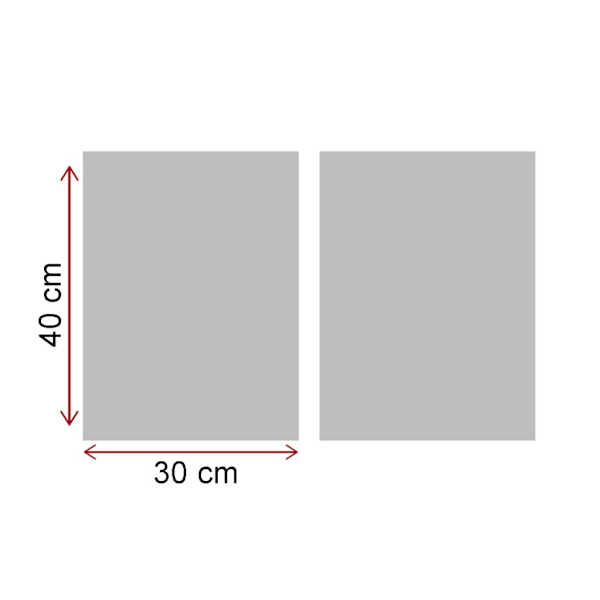 Koristeellinen MDF-maalaus (2 kpl) 2P3040MDFCIZ-008