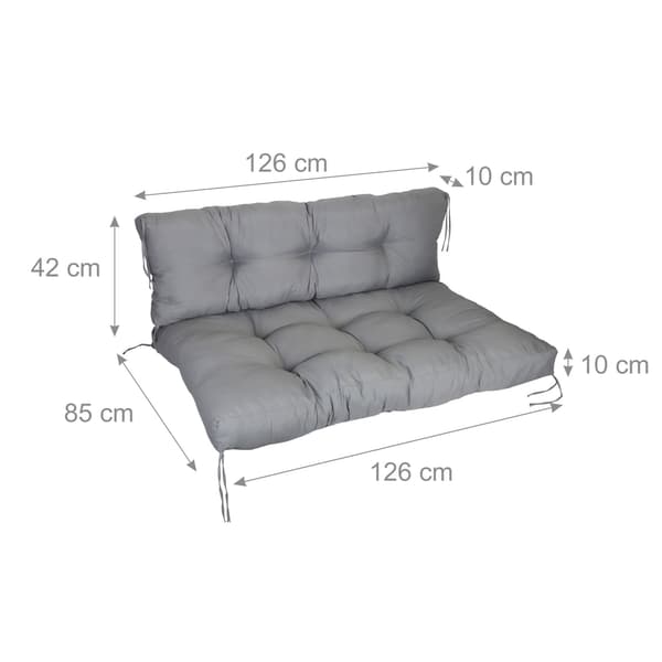 Palldynset – Sits och rygg, Utomhusbruk