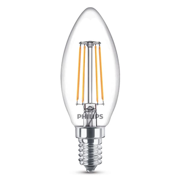 6 kpl LED E14 Crown 4W (40W) Kirkas 470lm