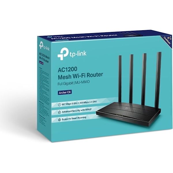 TP-LINK Archer C6 Dual-band - WiFI-router