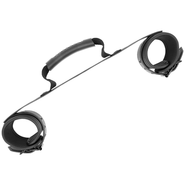 Fetish Submissive - Nopren Foder Handfängsel med handtag