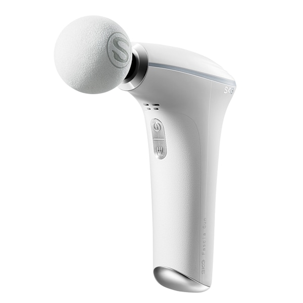 Massager massagepistol 3 hoveder til hele kroppen SKG F5-EN - hvid