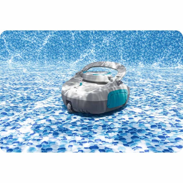 Automatisk poolrenser – Ledningsfri robot til fladbundede pools