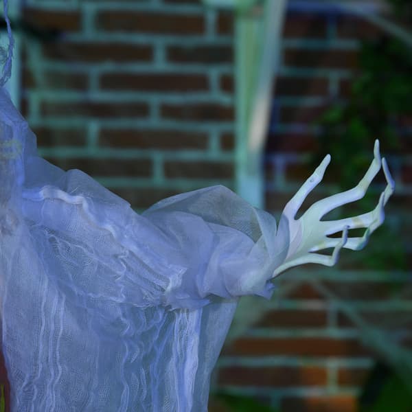 Halloween-spökdekoration med rörelsesensor och LED-lampor