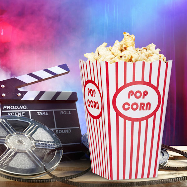 Popcorn kopper 48 stk.