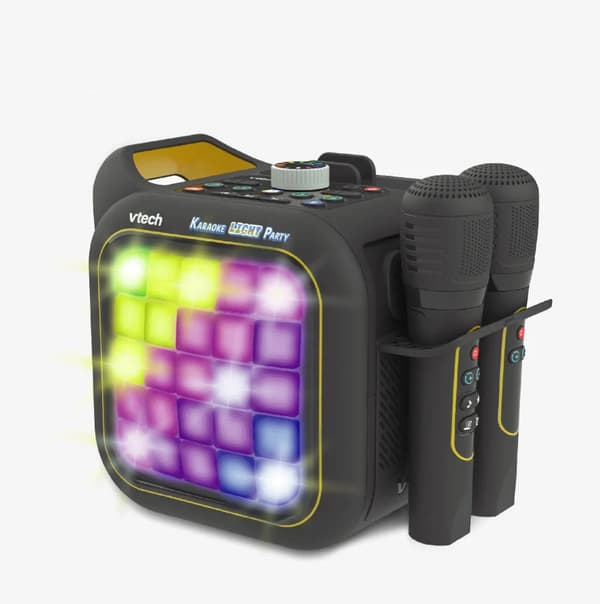 Bluetooth Karaoke Højttaler med Festlys & Spil