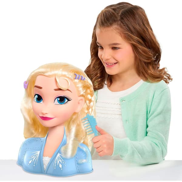 Frozen 2 Elsa Bust Figur – Samlerobjekt, detaljeret design