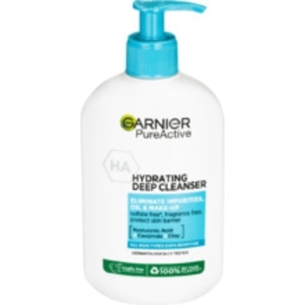 GARNIER - Pure Active Hydrating Deep Cleanser - Čisticí gel 250ml