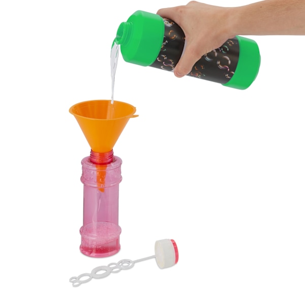Refillflaska för tvålbubblor 1 l Set om 2