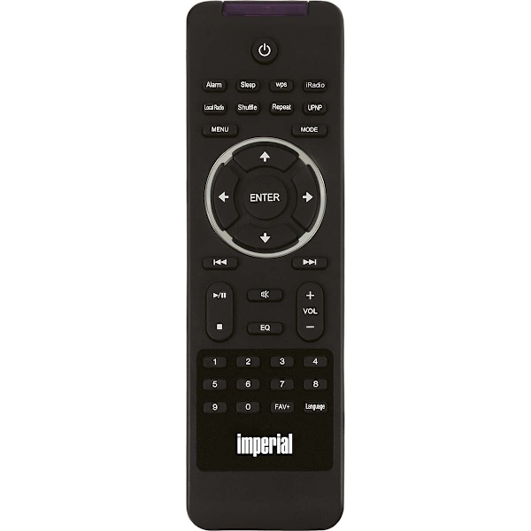 i110 WLAN internetradio med medieafspillerfunktion Sort