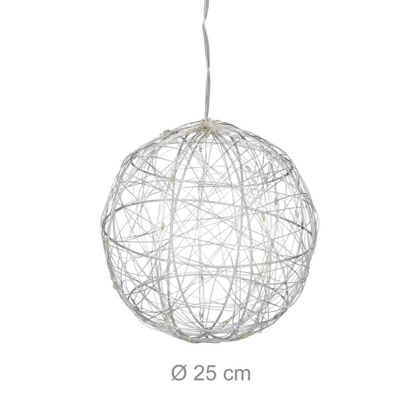 LED hængelys dekoration, 25cm – efterår & jul