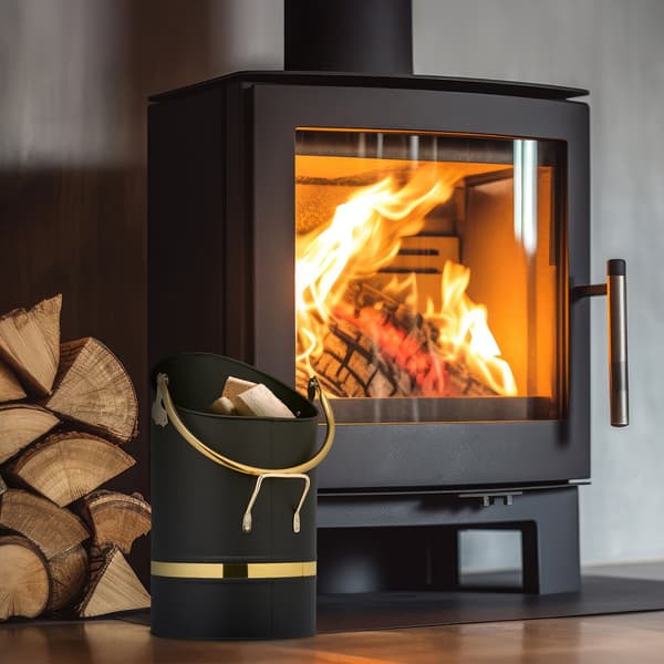 Coal Scuttle 12L – Jernspand til pejs og grill
