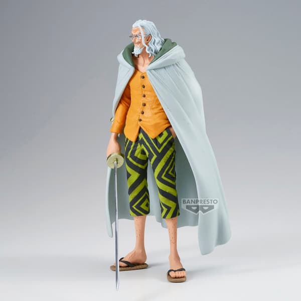 One Piece Silvers Rayleigh-figur, 23 cm samlarstaty
