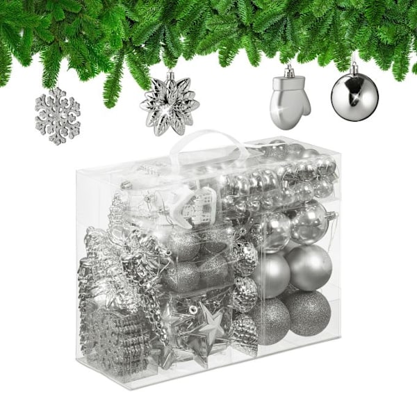 Julgranskulor i 100-pack