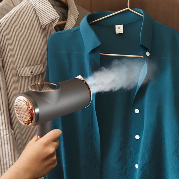 Garment Steamer 2-i-1 med Pick Remover 332890 Dobbelt håndholdt