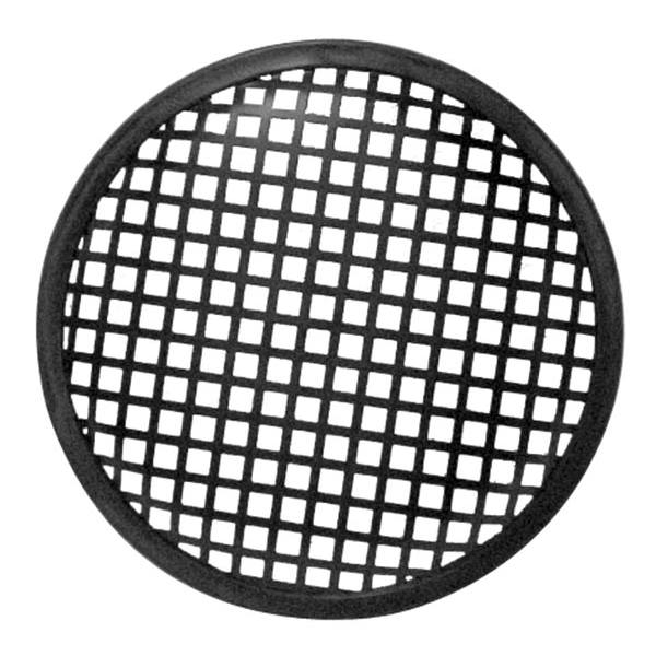 5" sort metal højttalergitter - 10 stk