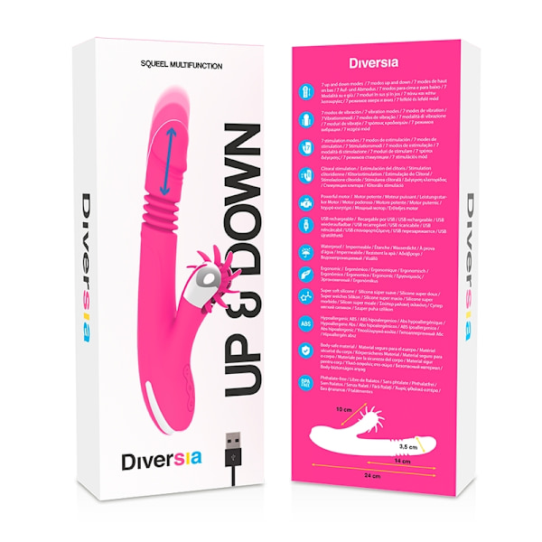 Diversia - Pupu ylös ja alas 24 cm