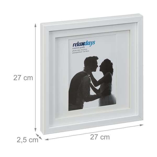 Billedramme 25x25 cm Sæt med 2 stk