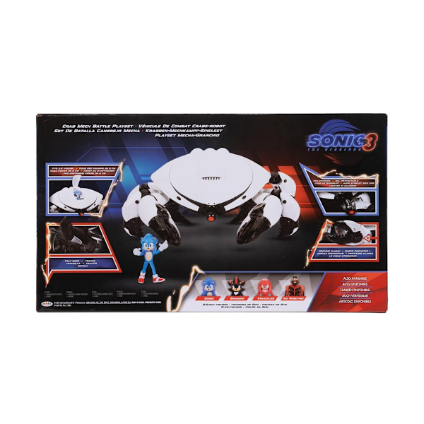 Sonic 3 Movie - 2,5" Feature Playset with Figure