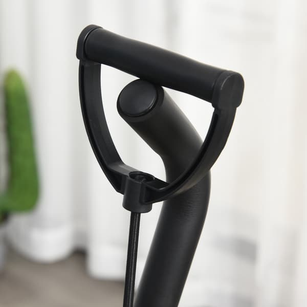Stepmaskine med håndtag, modstandsbånd, LCD-display, stål