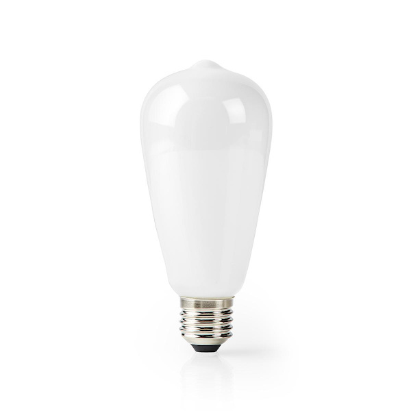 SmartLife LED Glødepære | Wi-Fi | E27 | 500 lm | 5 W | Varm Hvid | 2700 K | Glas | Android™ / IOS | ST64 | 1 stk.