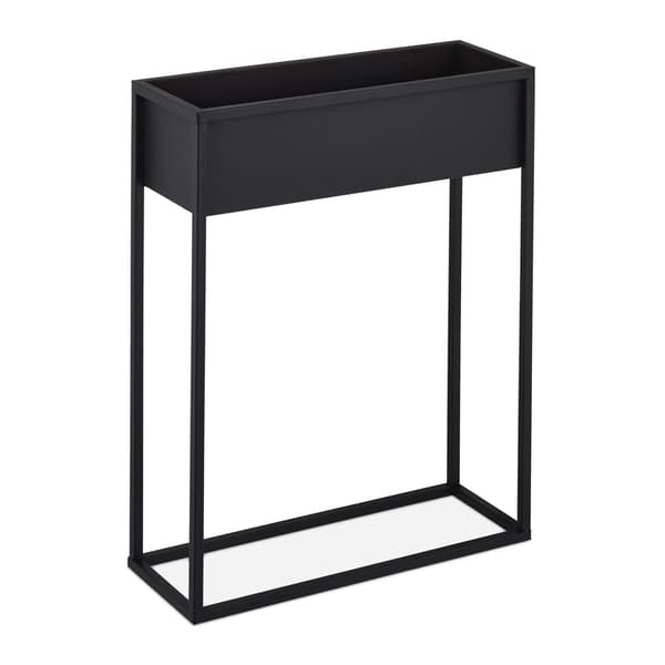 Blomsterstativ i sort metal