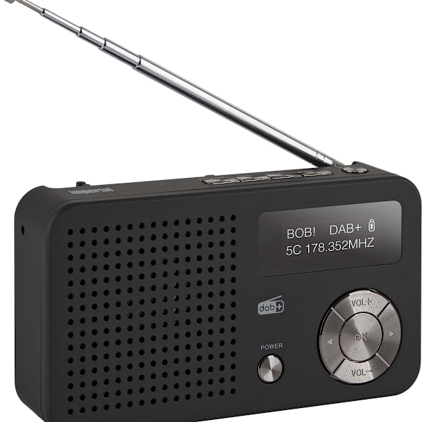 DABMAN 13 Bærbar DAB+ / FM-radio sort