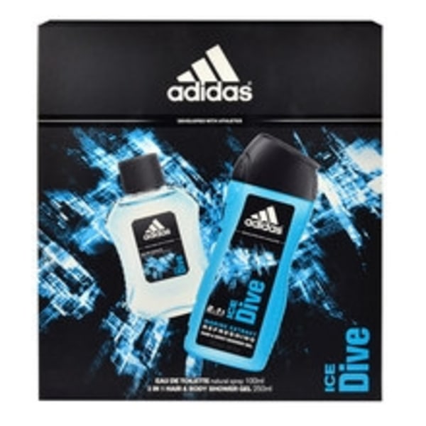 Adidas - Ice Dive Gift Set EDT 100 ml shower gel Ice Dive 250 ml