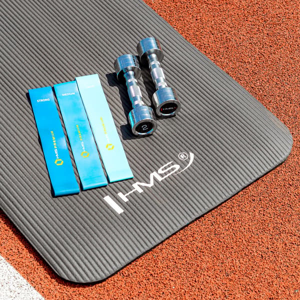 Hantelset i krom, 2 delar