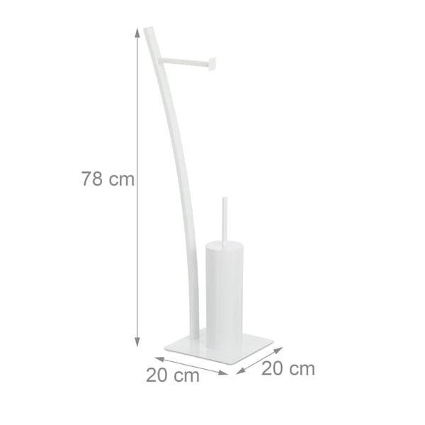 WC stol vit