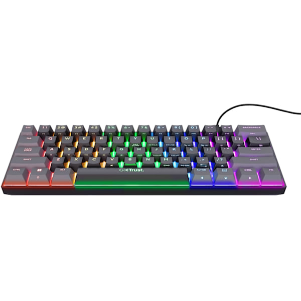 GXT 867 Acira 60% Mini Gaming tastatur nordisk layout